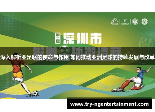深入解析亚足联的使命与作用 如何推动亚洲足球的持续发展与改革