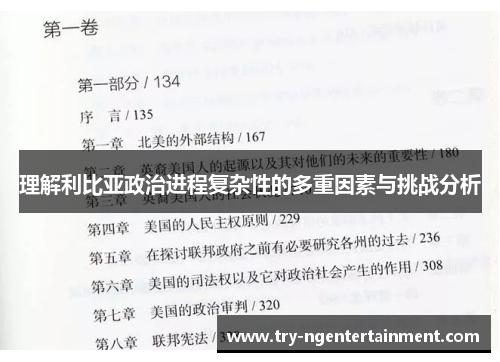 理解利比亚政治进程复杂性的多重因素与挑战分析